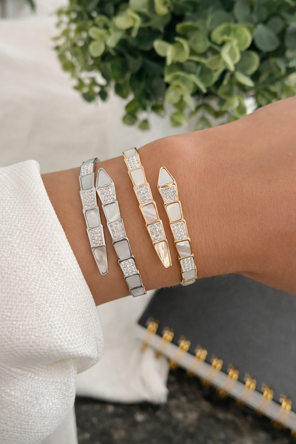 The Mirage Cuff - Silver