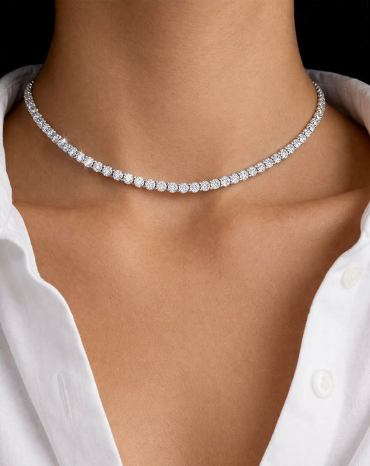 Lumière Tennis Necklace