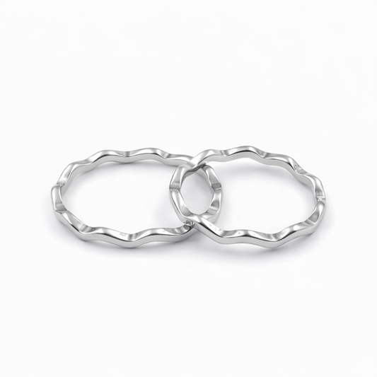 Heatwave Ring Stack ( Set of 2 )