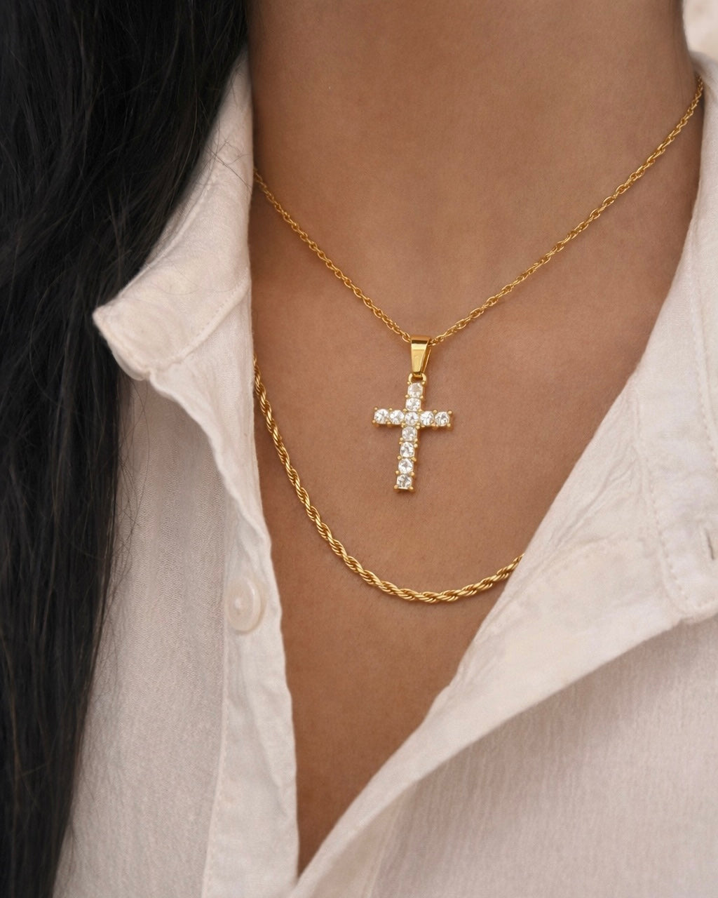 Divine Touch Pendant Necklace