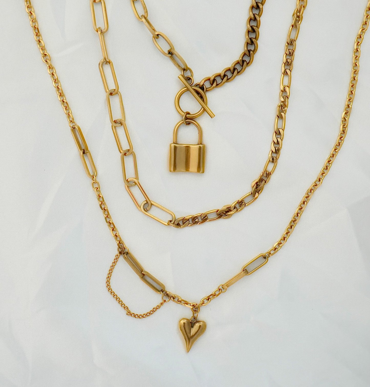 Padlock Chain Necklace 