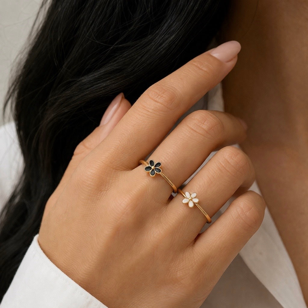 I’m Just A Girl Ring Set
