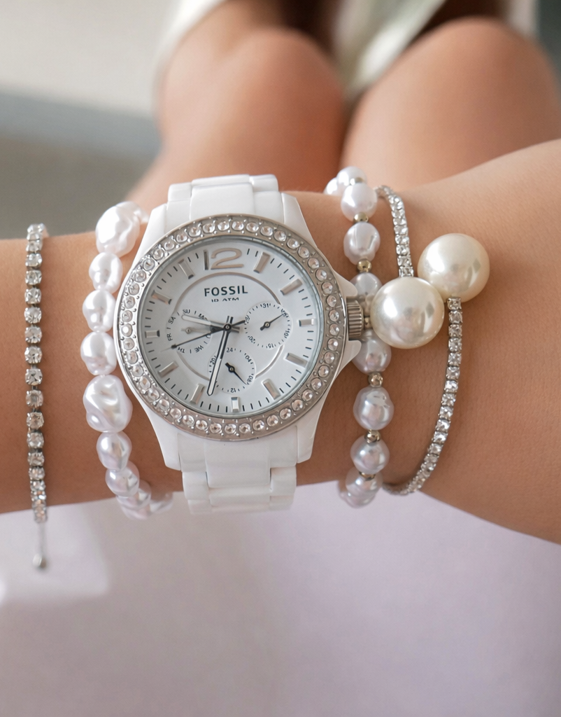 Double Take Pearl Cuff