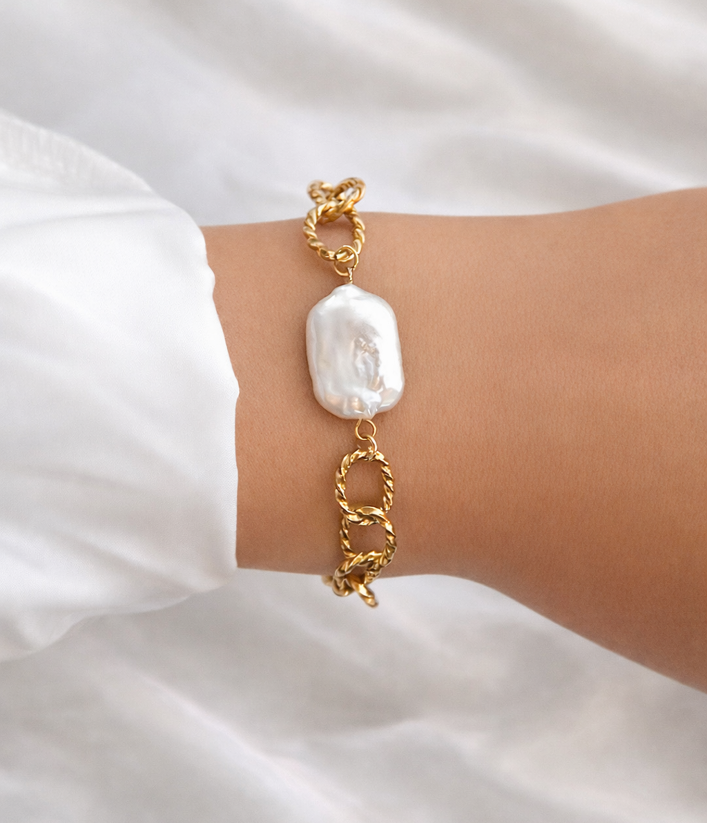 Siren’s Song Irregular Pearl Bracelet