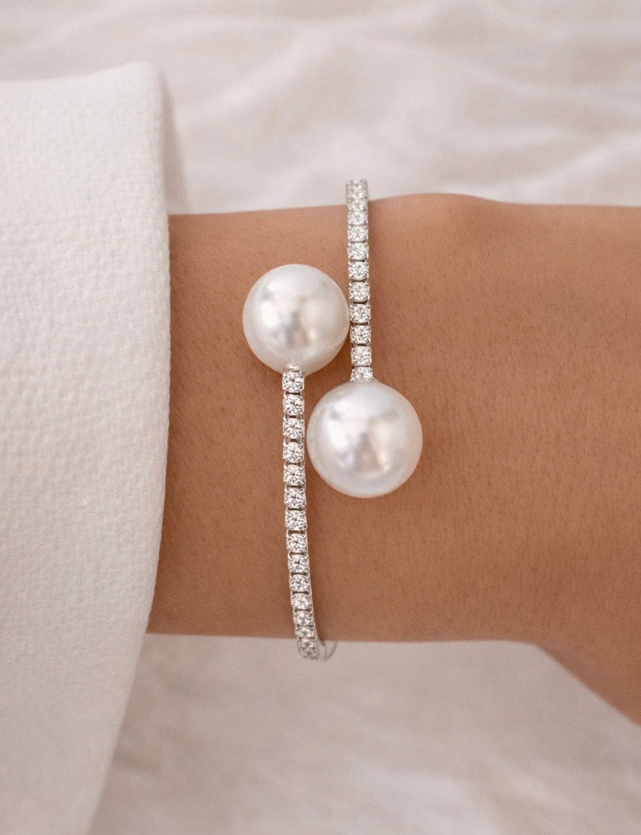 Double Take Pearl Cuff