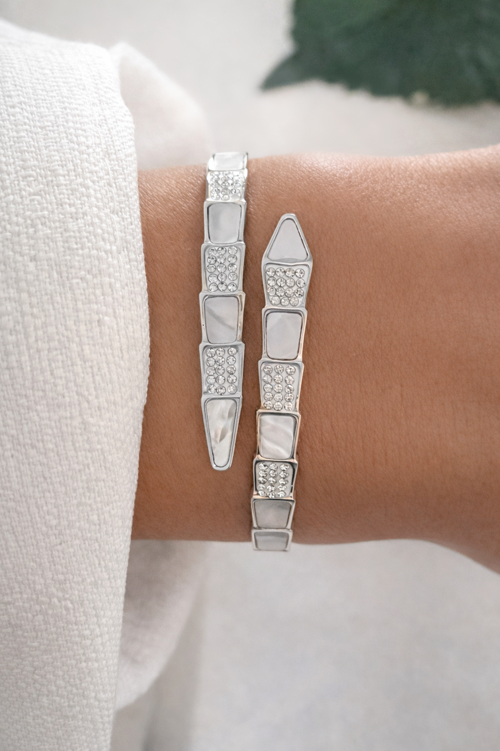 The Mirage Cuff - Silver