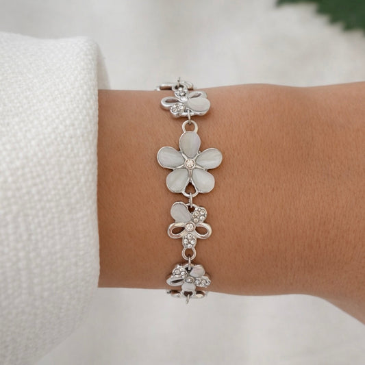Crystal Bloom Bracelet