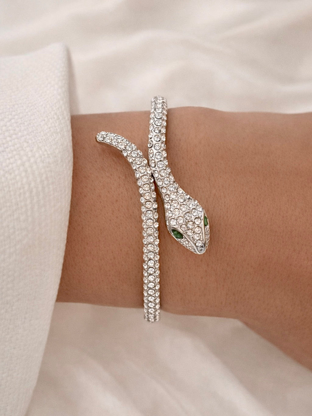 The Femme Fatale Cuff - Silver