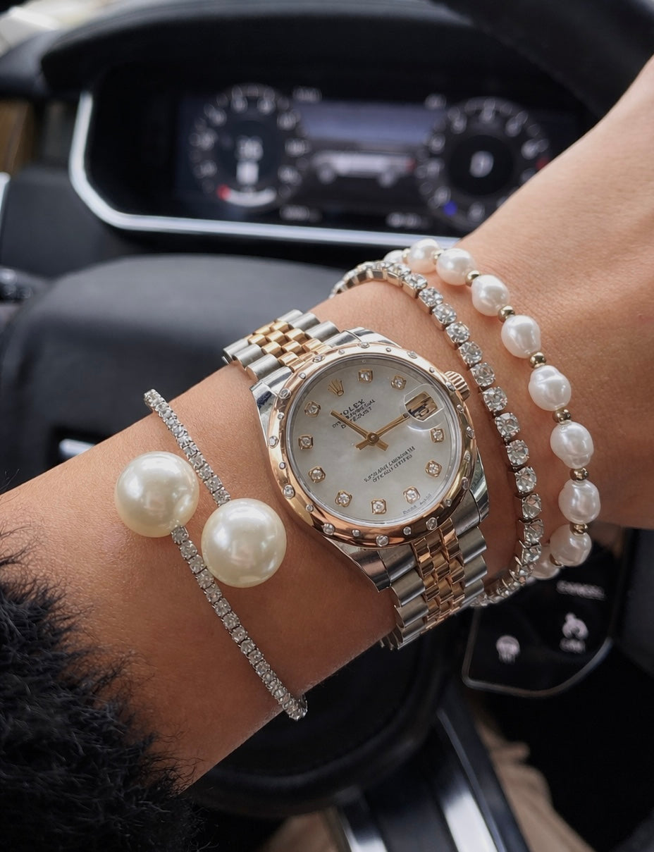 Double Take Pearl Cuff