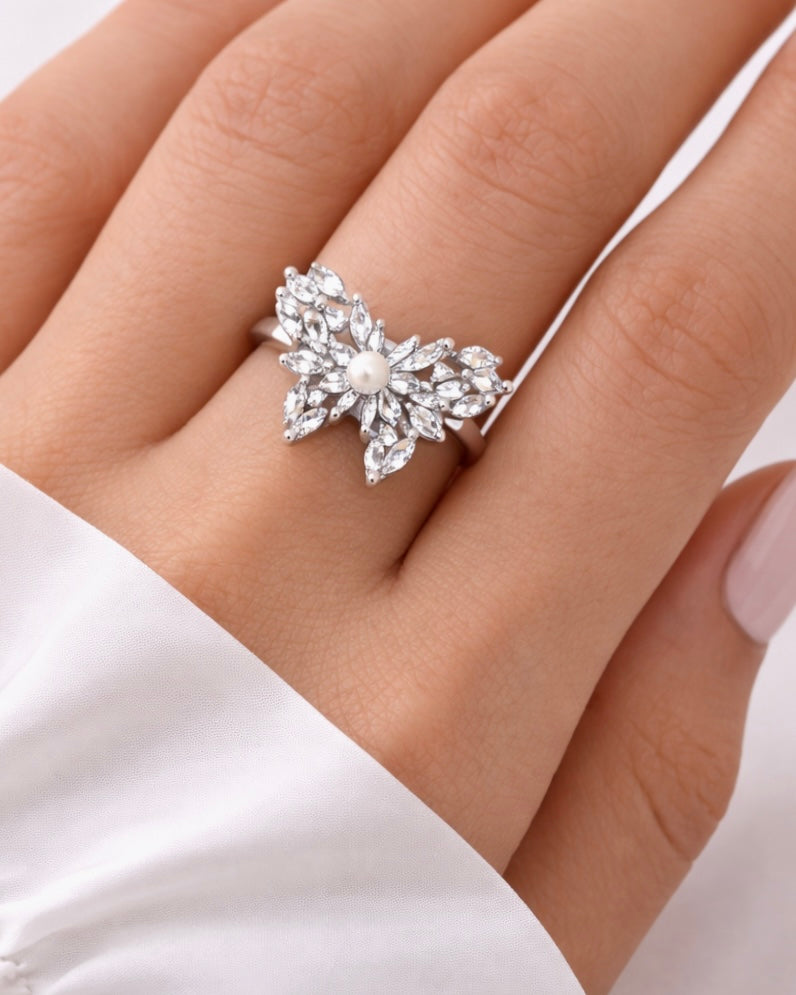 She Evolves Statement Ring