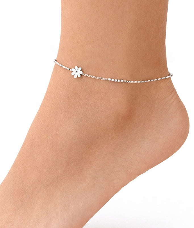 Flower Power Anklet