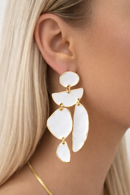 Seaside Heiress Statement Earrings