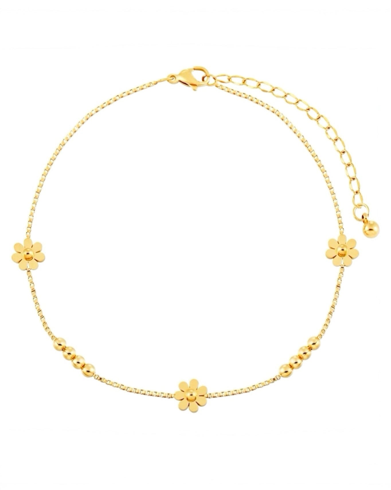 Flower Power Anklet