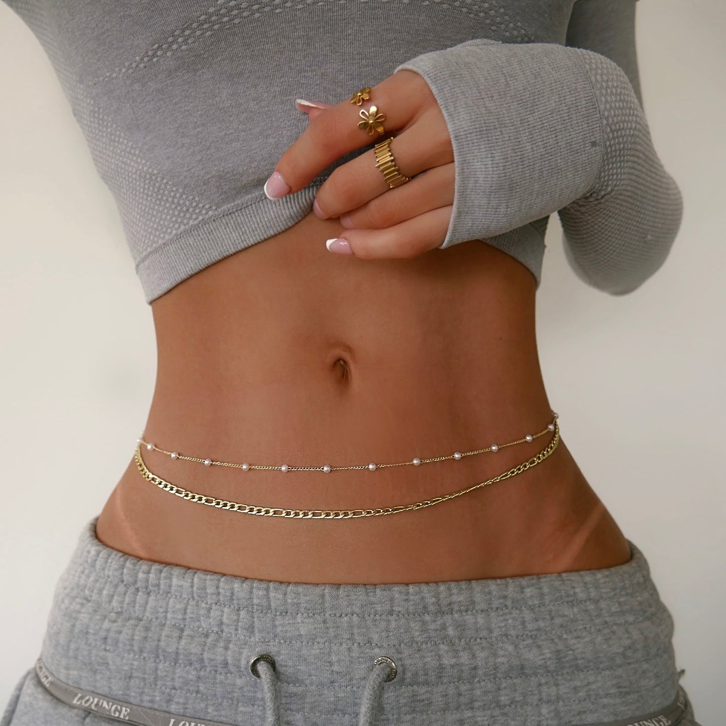 Double Layer Waist Chain