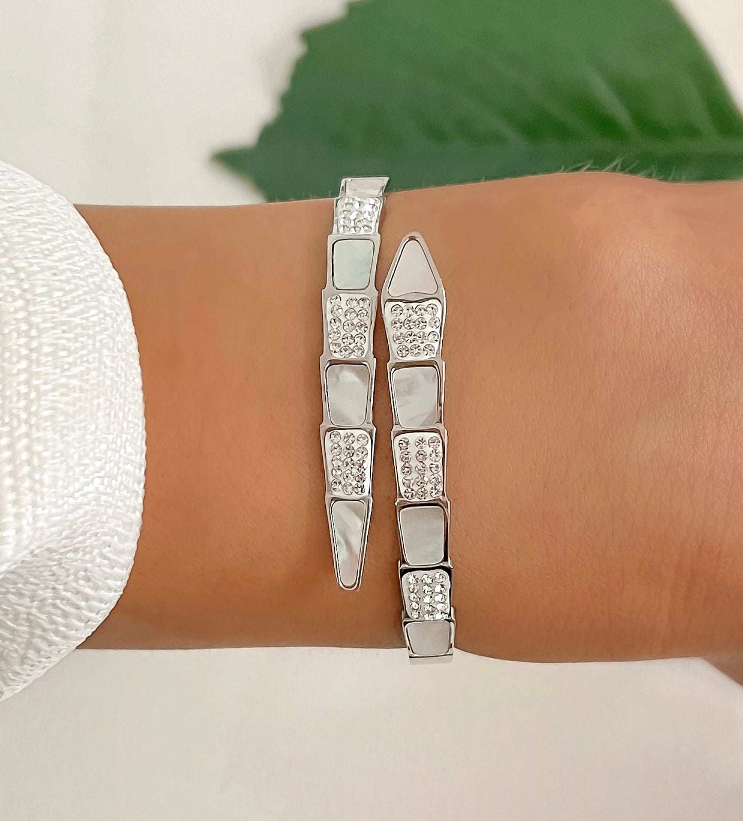 Noor Arm Cuff | Cuff Bracelets | Silver Cuff Bracelets