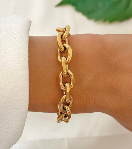 Mira Chain Bracelet | Gold Chain Bracelet | Bracelet