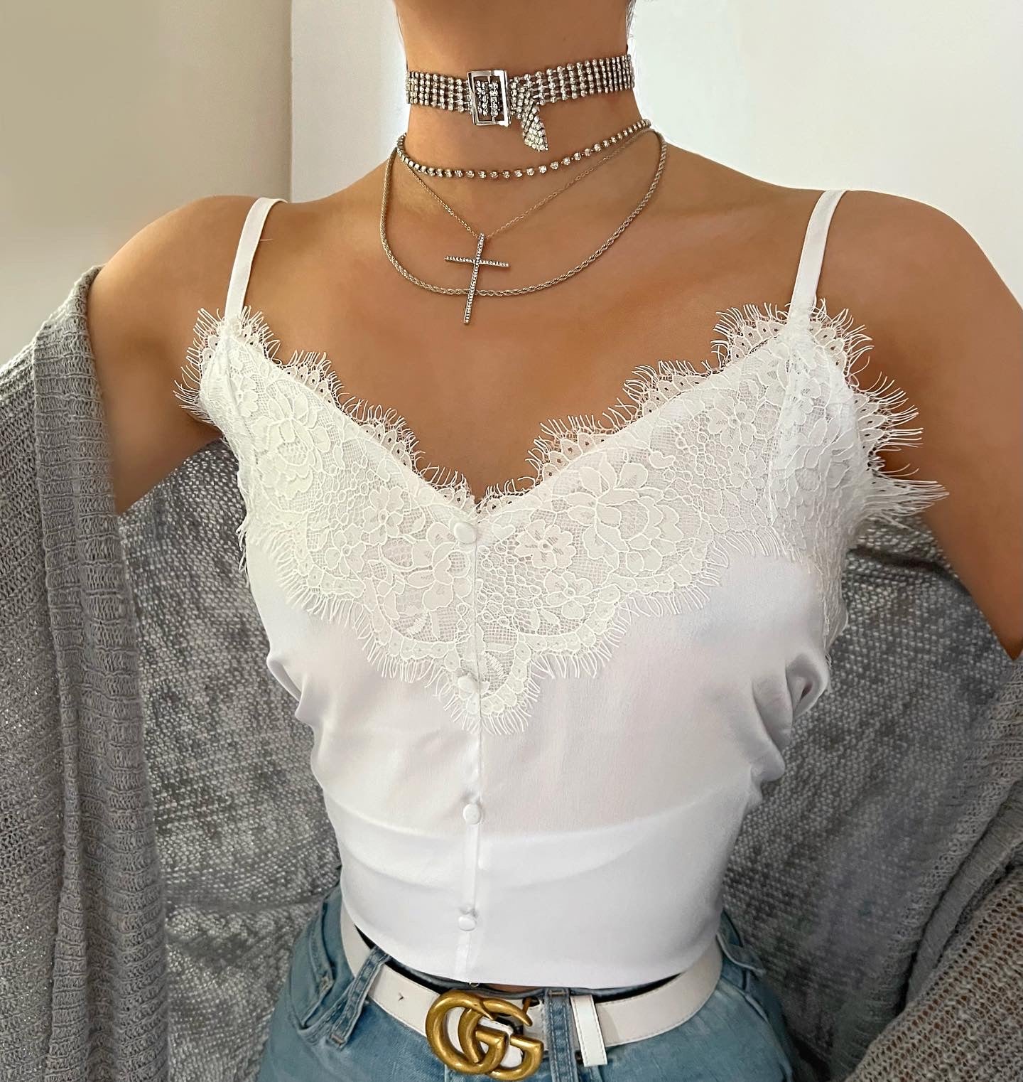 Assir Buckle Choker | Choker Necklaces | Choker | Diamond Necklace